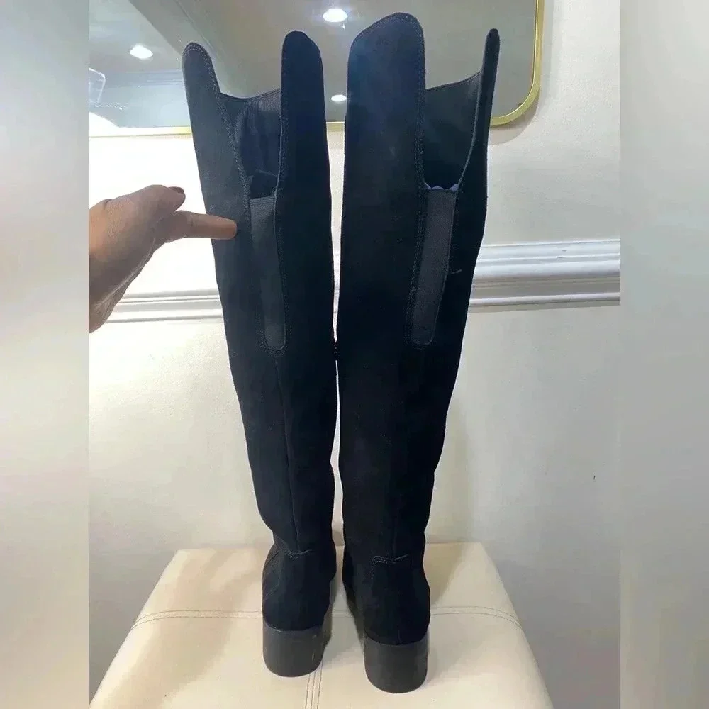 Corso Como Over The Knee Black  Boots Sz 8M